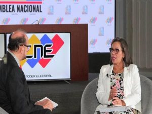 Presidenta del CNE destaca importancia de los medios de comunicación en el desarrollo del proceso electoral