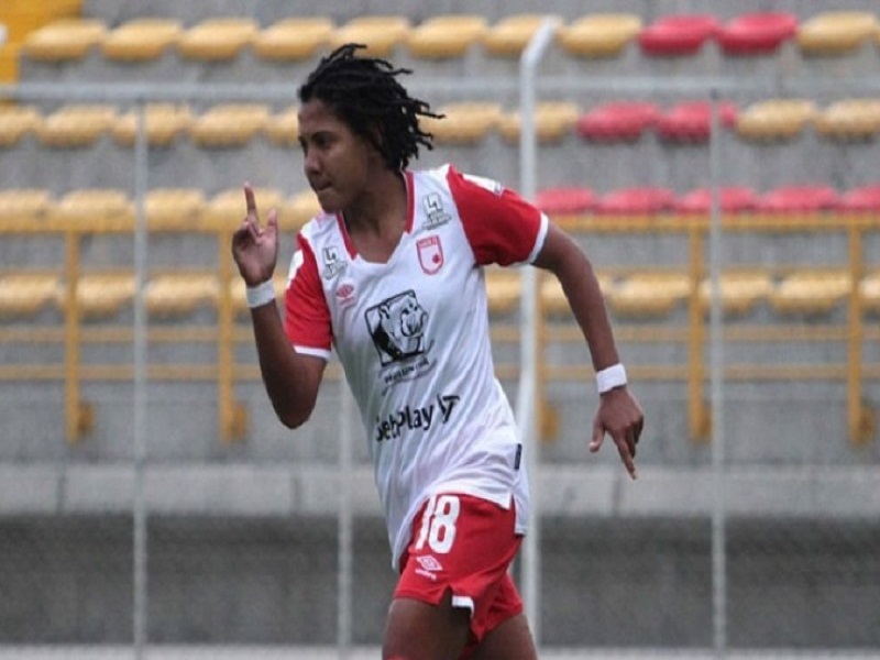 Ysaura Viso marcó su cuarto gol de la temporada con el Independiente de Santa Fe en Colombia