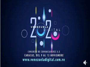 Este lunes inicia el Congreso de Comunicadores Venezuela Digital 2020