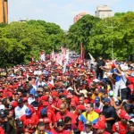 El Pueblo venezolano marcha en respaldo a la Cumbre Mundial de la Paz