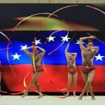 Gimnasia rítmica venezolana compite en el Grand Prix de Moscú