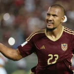 Salomón Rondón alcanza los 50 goles en goleada de la Vinotinto ante Trinidad y Tobago