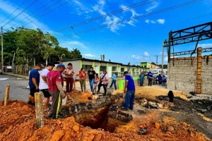 suministro de agua potable