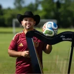El arpista venezolano Alex Martínez resonará en la Copa Mundial de la FIFA 2026